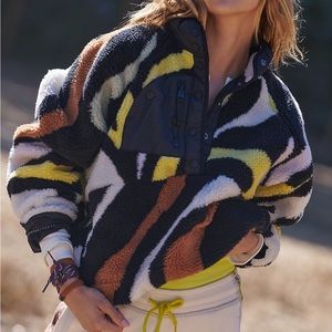 Free people hit the slopes pullover